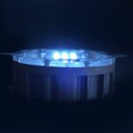 Dwustronny wpuszczany aluminiowy element odblaskowy solar - obrazek 2